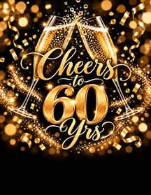 Cheers to 60 Yrs