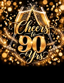 Cheers to 90 Yrs