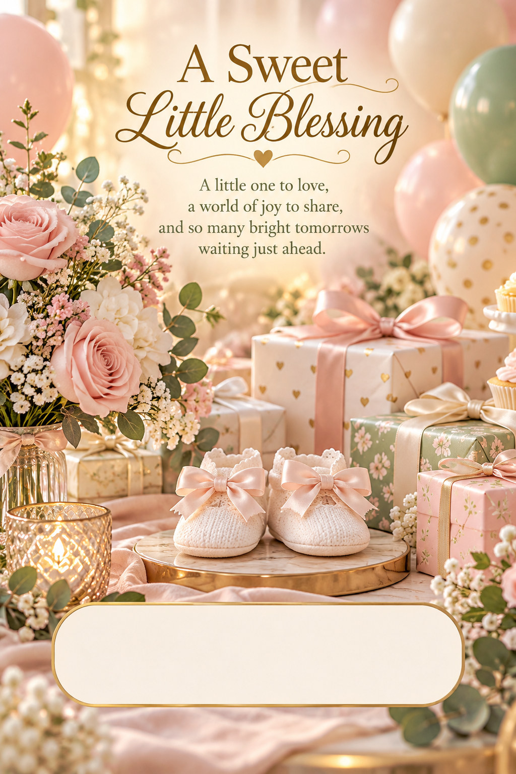 Baby Shower greeting card