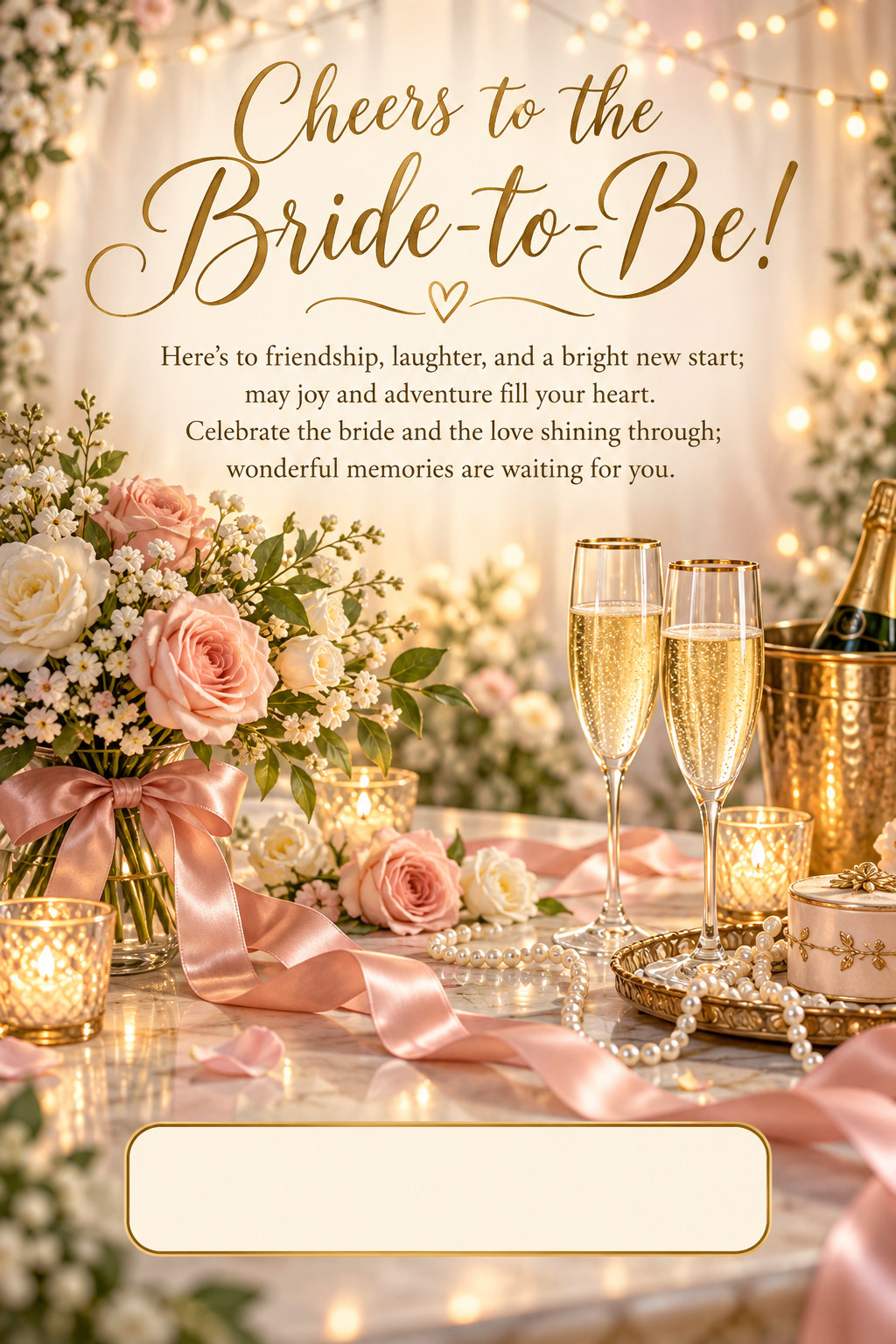 Bachelorette greeting card