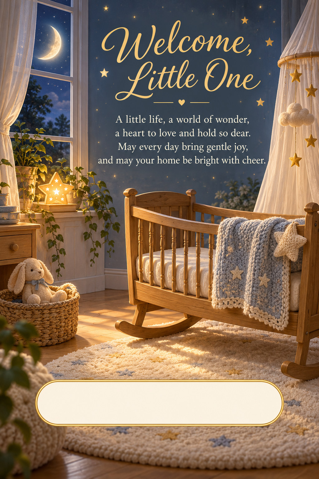 New Baby greeting card