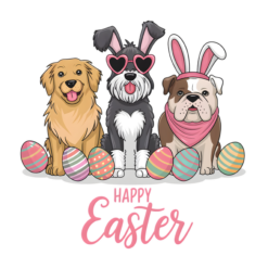 Easter Dogs T-Shirt