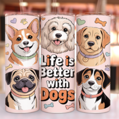 Cute Dog Lover 20oz Tumbler
