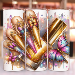 Luxury Nail Design 20oz Tumbler
