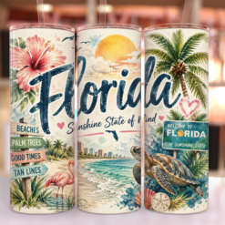 Florida Beach 20oz Tumbler