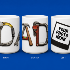 Dad - Custom Photo Mug – Your Design, Your Story
