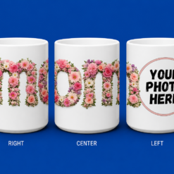 Mom - Custom Photo Mug – Your Designo, Your Story