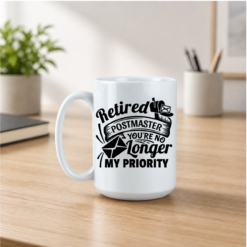 Retired Postmaster Mug