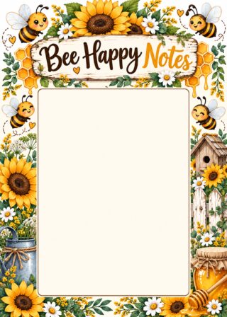 Bee Happy Notes