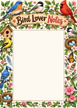 Bird Lover Notes