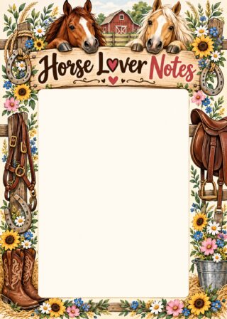 Horse Lover Notes