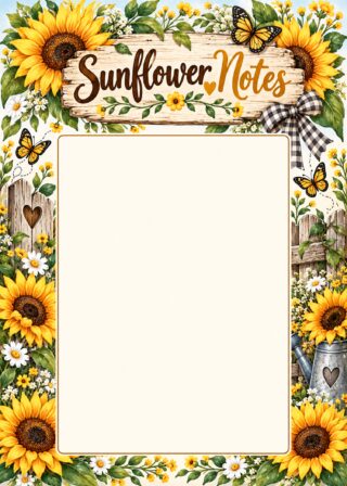 Sunflower Notes